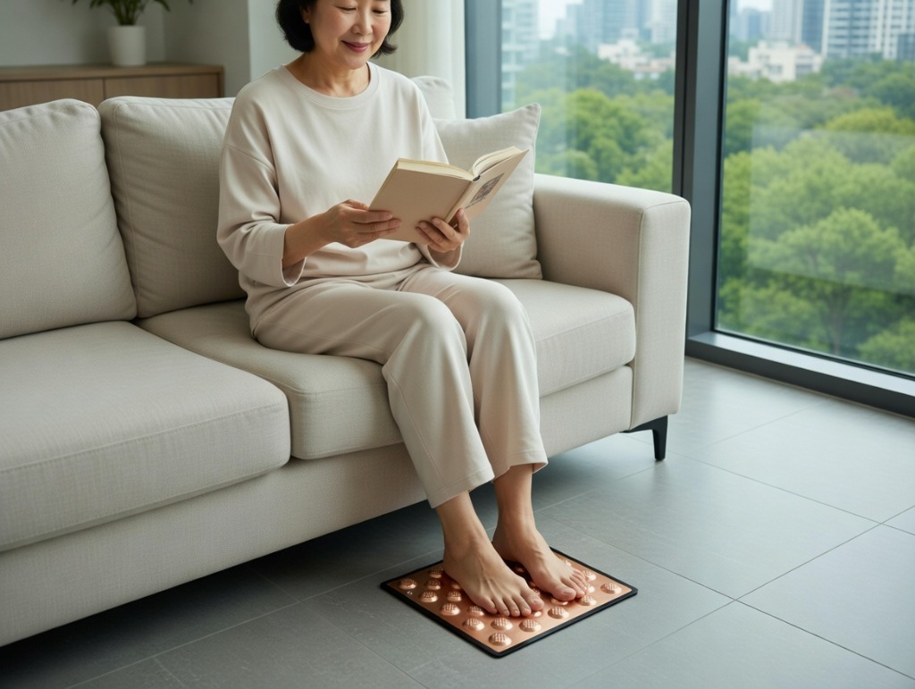 TheEarthing 순동 쿨 어싱패드 lifestyle