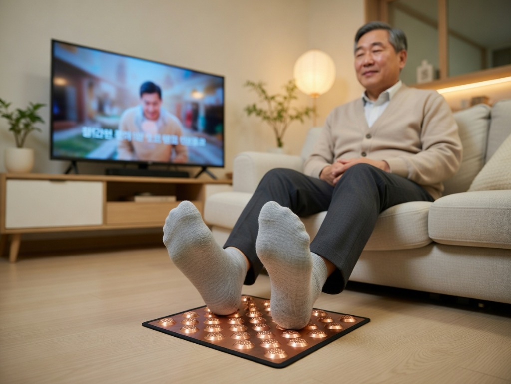 어싱양말과 함께 사용