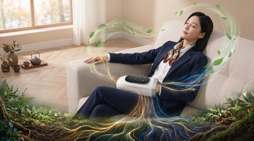 TheEarthing Hand Massager lifestyle